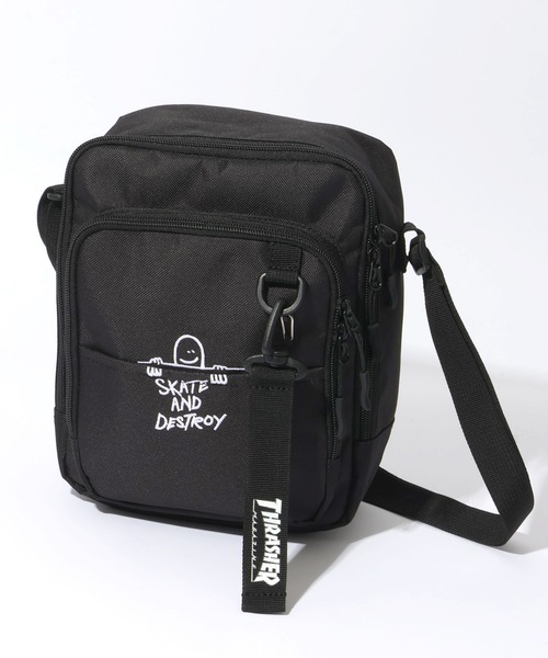 THRASHER(スラッシャー)の「【THRASHER/スラッシャー】バーティカル ミニ ショルダーバッグ(ショルダーバッグ・メンズ・ブラック系1/ブラック・FREE)」の18枚目の写真