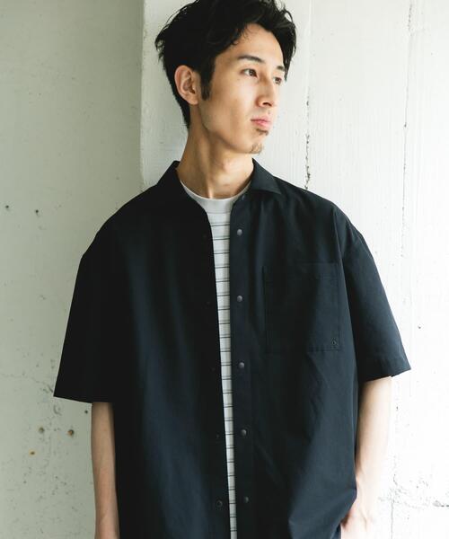 MARMOT（マーモット）の「『別注』Marmot×DOORS　DOT AIR SHORT-SLEEVE SHIRTS（シャツ/ブラウス・メンズ・スミクロ/ブルー/カーキ・MEDIUM/LARGE）」の21枚目の写真