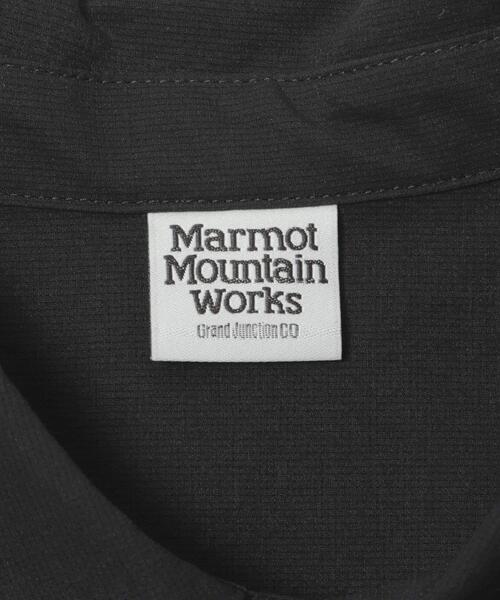 MARMOT（マーモット）の「『別注』Marmot×DOORS　DOT AIR SHORT-SLEEVE SHIRTS（シャツ/ブラウス・メンズ・スミクロ/ブルー/カーキ・MEDIUM/LARGE）」の9枚目の写真