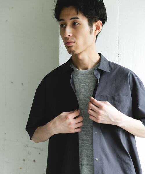 MARMOT（マーモット）の「『別注』Marmot×DOORS　DOT AIR SHORT-SLEEVE SHIRTS（シャツ/ブラウス・メンズ・スミクロ/ブルー/カーキ・MEDIUM/LARGE）」の13枚目の写真