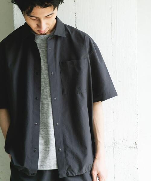 MARMOT（マーモット）の「『別注』Marmot×DOORS　DOT AIR SHORT-SLEEVE SHIRTS（シャツ/ブラウス・メンズ・スミクロ/ブルー/カーキ・MEDIUM/LARGE）」の15枚目の写真