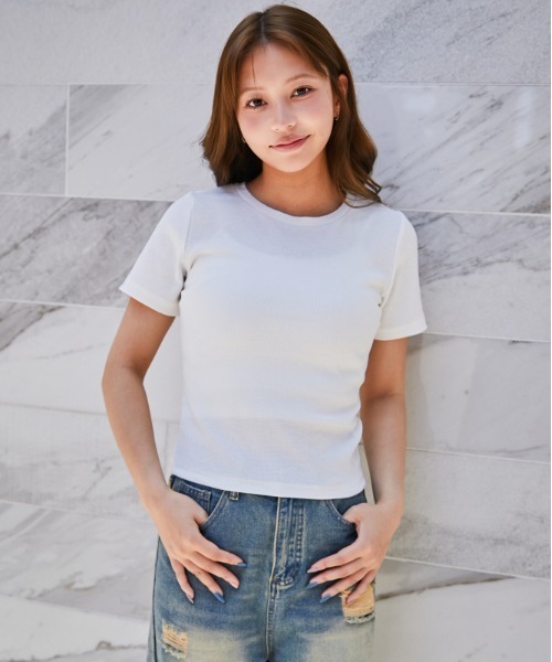 GORGE(ゴージ)の「《ドット・レイヤード》Tシャツ&キャミセット /フェミニン×カジュアル/春夏/全2色(Tシャツ/カットソー・レディース・ホワイト/ブラック・F)」の18枚目の写真
