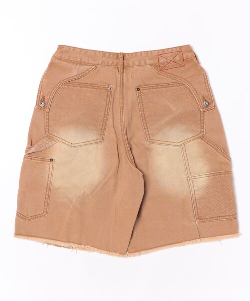 STYLISE（スタイライズ）の「【MLVINCE】DOUBLE KNEE HOLSTER SHORTS / 3カラー（その他パンツ・メンズ・ブルー/ベージュ・32/30/34）」の3枚目の写真