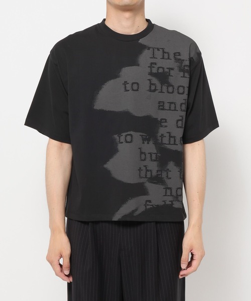 RAGEBLUE(レイジブルー)の「【接触冷感/吸水速乾】FLORAL PRINT T-SHIRTS/フラワープリントTシャツ(Tシャツ/カットソー・メンズ・ブラック/ホワイト・MEDIUM/LARGE)」の11枚目の写真
