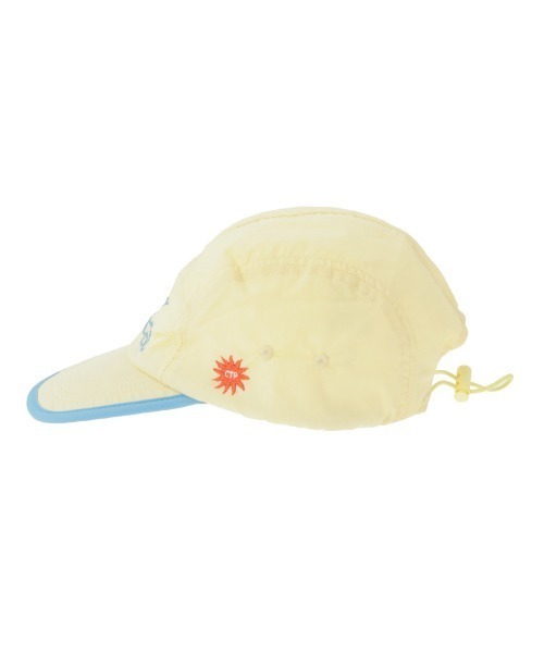 Catchup(ケチャップ)の「Sunny Vibes パイピングナイロンキャップ(キャップ・キッズ・レッド/オフホワイト/ゴールド・S/M/L)」の11枚目の写真