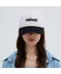 MINETI（ミネティ）の「ツートンレタリングボールキャップ Y 10525 MT（キャップ）」