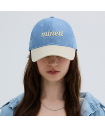 MINETI（ミネティ）の「ツートンレタリングボールキャップ Y 10525 MT（キャップ）」