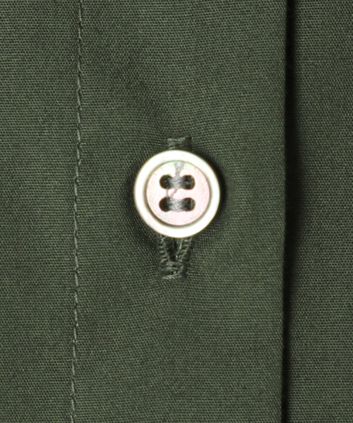 Spick & Span（スピックアンドスパン）の「《WEB限定 / 追加2》50コットンオーバーシャツ（シャツ/ブラウス・レディース・カーキ・FREE）」の4枚目の写真