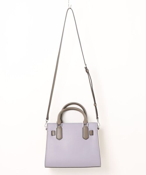 MICHAEL KORS(マイケルコース)の「LANDON サッチェル スモール(ハンドバッグ・レディース・パープル系その他・FREE)」の2枚目の写真