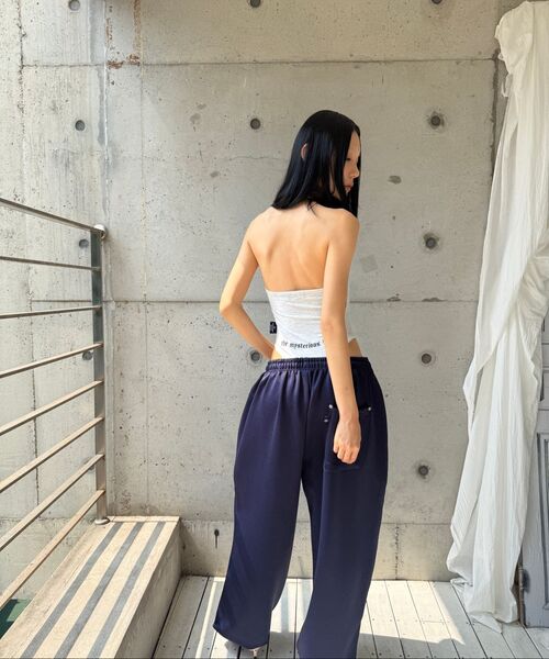 THE MYSTERIOUS HOTEL（ザミステリアスホテル）の「H TRACK JERSEY WIDE PT [NAVY]（スウェットパンツ・レディース・その他・FREE）」の13枚目の写真