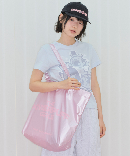 AMESWORLDWIDE（アメスワールドワイド）の「PPG GLOSSY BIG BAG PINK（トートバッグ・レディース・その他・FREE）」の3枚目の写真