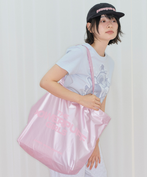 AMESWORLDWIDE（アメスワールドワイド）の「PPG GLOSSY BIG BAG PINK（トートバッグ・レディース・その他・FREE）」の4枚目の写真