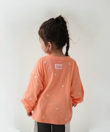 pairmanon（ペアマノン）の「【綿100%】タグ付き ハート刺繍 デイリーロンT（Tシャツ/カットソー）」