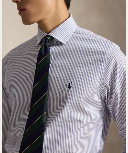 POLO RALPH LAUREN(ポロ ラルフ ローレン)の「クラシック フィット ストライプド ポプリン シャツ(シャツ/ブラウス・メンズ・ホワイト・16/23/16/45/15/23)」の5枚目の写真