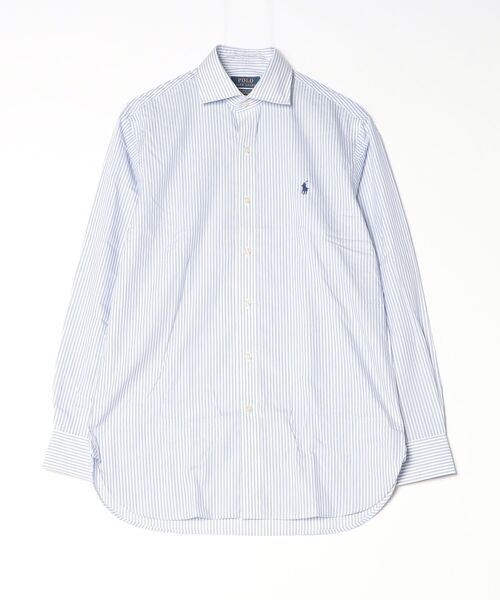 POLO RALPH LAUREN(ポロ ラルフ ローレン)の「クラシック フィット ストライプド ポプリン シャツ(シャツ/ブラウス・メンズ・ホワイト・16/23/16/45/15/23)」の8枚目の写真