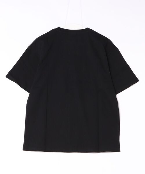 NILWAY（ニルウェイ）の「シルバー箔 シャドウプリント　ショートスリーブTシャツ（Tシャツ/カットソー・メンズ・ブラック/イエロー/ブラック系/ネイビー系/ホワイト/レッド・LARGE/MEDIUM/X-LARGE）」の15枚目の写真