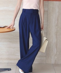 BELTED TUCK PANTS(ベルテッドタックパンツ)