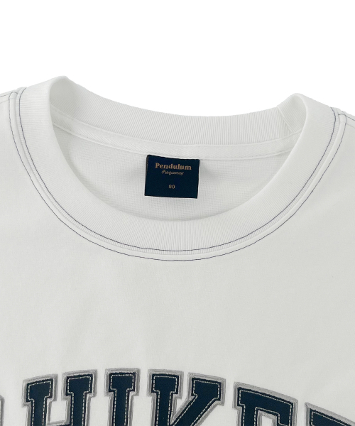 Pendulum(ペンデュラム)の「アーチロゴ刺繍プリント半袖LQ7TU431_OFF WHITE(Tシャツ/カットソー・メンズ・その他・100/105/95)」の3枚目の写真