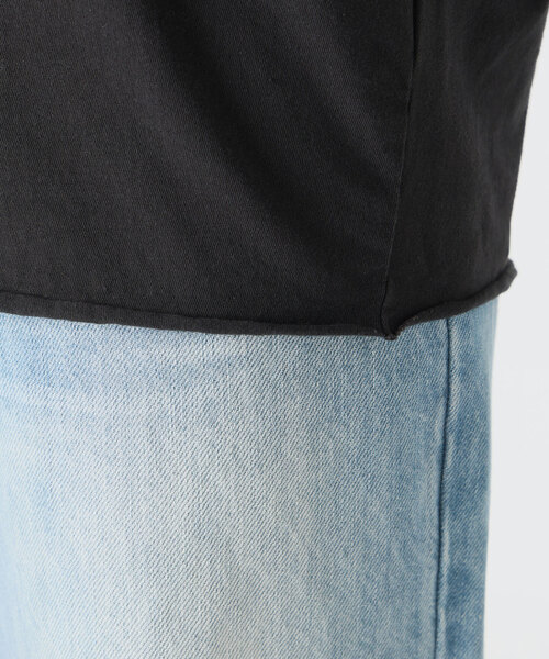 plage（プラージュ）の「twist jersey Tシャツ（Tシャツ/カットソー・レディース・チャコールグレー/ベージュ・FREE）」の5枚目の写真