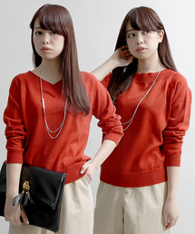 WEGO | WEGO/Vネック2WAYニット(ニット/セーター)