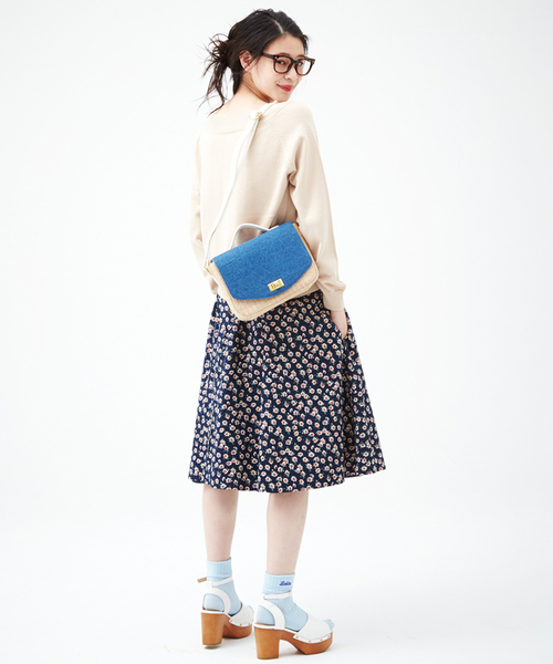 WEGO（ウィゴー）の「WEGO/Vネック2WAYニット（ニット/セーター・レディース・レッド/ピンク/ホワイト/サックスブルー/ライトベージュ・FREE）」の21枚目の写真