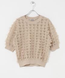 Torrazzo Donna SHEER SHAGGY TOP