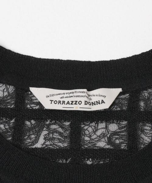 URBAN RESEARCH ROSSO WOMEN(アーバンリサーチ ロッソ)の「Torrazzo Donna SHEER SHAGGY TOP(ニット/セーター・レディース・アイボリー/ブラック/グレー・FREE)」の10枚目の写真