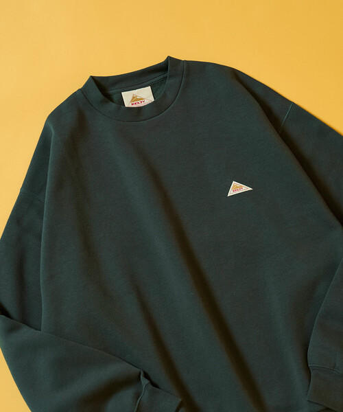 FREAK'S STORE(フリークスストア)の「限定展開 KELTY × FREAK'S STORE/ケルティ 別注 裏起毛 ワンポイント スウェット(スウェット・レディース・ライトグレー/ブラック/ブラウン/ネイビー/ナチュラル/ピンク/オリーブ・フリ-)」の5枚目の写真