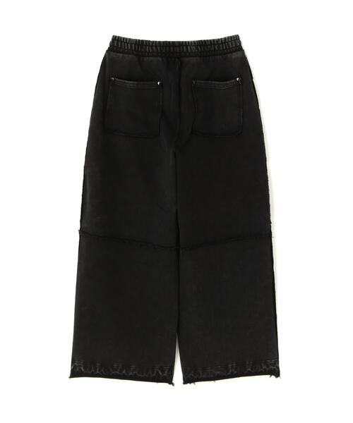 DANKE SCHON（ダンケシェーン）の「DankeSchon/ダンケシェーン/CHEMICAL SWEAT BIKER PANTS（スウェットパンツ・メンズ・カーキ/ホワイト/ブラック・L/M）」の4枚目の写真