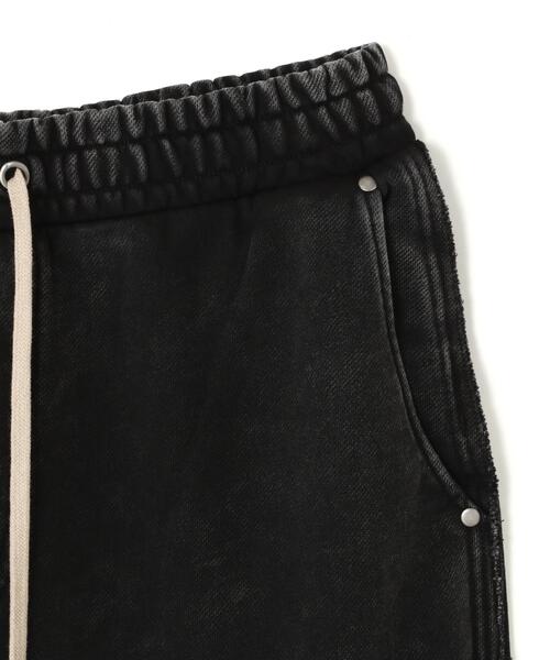 DANKE SCHON（ダンケシェーン）の「DankeSchon/ダンケシェーン/CHEMICAL SWEAT BIKER PANTS（スウェットパンツ・メンズ・カーキ/ホワイト/ブラック・L/M）」の6枚目の写真