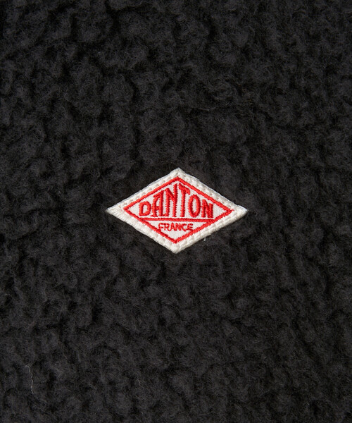 DANTON(ダントン)の「Men's Double Face Boa Stand Collar Vest(ベスト・メンズ・ベージュ/ブルー/チャコール/ブラック・M/L/XL)」の12枚目の写真