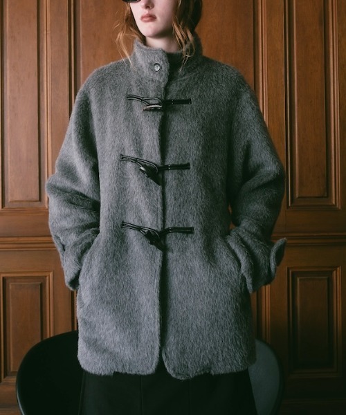 ILANIS(イラニス)の「Essential Cashmere Wool Coat(その他アウター・レディース・グレー/ベージュ/ブラック・FREE)」の1枚目の写真