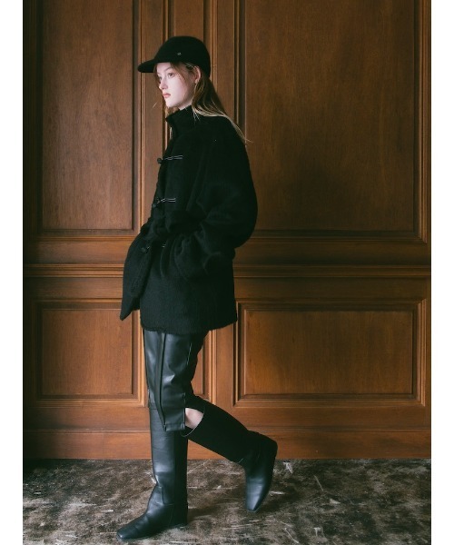 ILANIS(イラニス)の「Essential Cashmere Wool Coat(その他アウター・レディース・グレー/ベージュ/ブラック・FREE)」の7枚目の写真