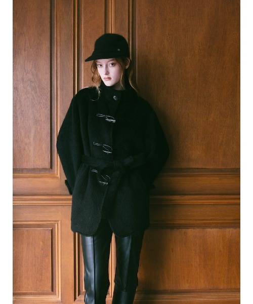 ILANIS(イラニス)の「Essential Cashmere Wool Coat(その他アウター・レディース・グレー/ベージュ/ブラック・FREE)」の4枚目の写真