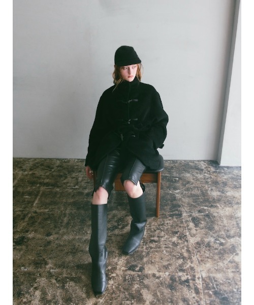ILANIS(イラニス)の「Essential Cashmere Wool Coat(その他アウター・レディース・グレー/ベージュ/ブラック・FREE)」の8枚目の写真