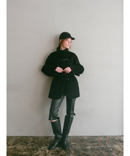 ILANIS(イラニス)の「Essential Cashmere Wool Coat(その他アウター・レディース・グレー/ベージュ/ブラック・FREE)」の9枚目の写真