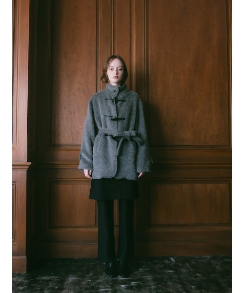 ILANIS(イラニス)の「Essential Cashmere Wool Coat(その他アウター・レディース・グレー/ベージュ/ブラック・FREE)」の16枚目の写真