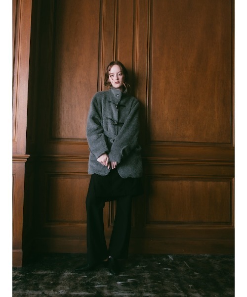 ILANIS(イラニス)の「Essential Cashmere Wool Coat(その他アウター・レディース・グレー/ベージュ/ブラック・FREE)」の19枚目の写真