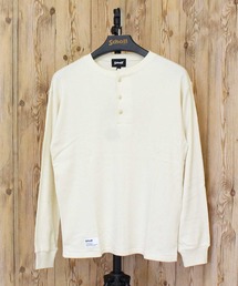 KNITTING HENLEY LS T-SHIRT
