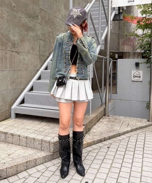 AVYL(アヴィル)の「デニムナポレオンジャケット(デニムジャケット・レディース・ブルー・M)」の10枚目の写真