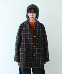 ロービングチェック Aラインコート