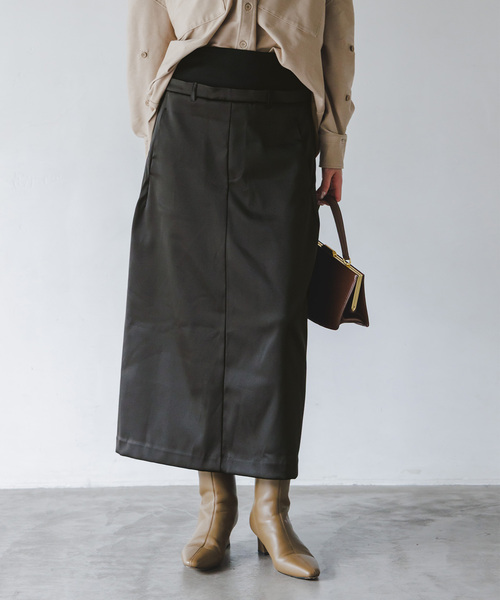 COGTHEBIGSMOKE(コグザビッグスモーク)の「COG THE BIGSMOKE/コグザビッグスモーク OKSANA TROUSER SKIRT(スカート・レディース・ブラック・FREE)」の7枚目の写真