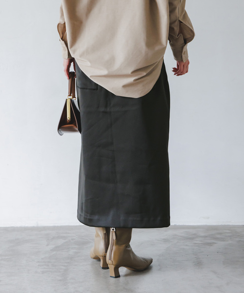 COGTHEBIGSMOKE(コグザビッグスモーク)の「COG THE BIGSMOKE/コグザビッグスモーク OKSANA TROUSER SKIRT(スカート・レディース・ブラック・FREE)」の9枚目の写真