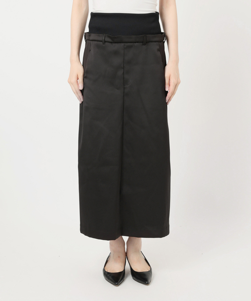 COGTHEBIGSMOKE(コグザビッグスモーク)の「COG THE BIGSMOKE/コグザビッグスモーク OKSANA TROUSER SKIRT(スカート・レディース・ブラック・FREE)」の13枚目の写真
