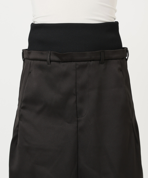 COGTHEBIGSMOKE(コグザビッグスモーク)の「COG THE BIGSMOKE/コグザビッグスモーク OKSANA TROUSER SKIRT(スカート・レディース・ブラック・FREE)」の19枚目の写真