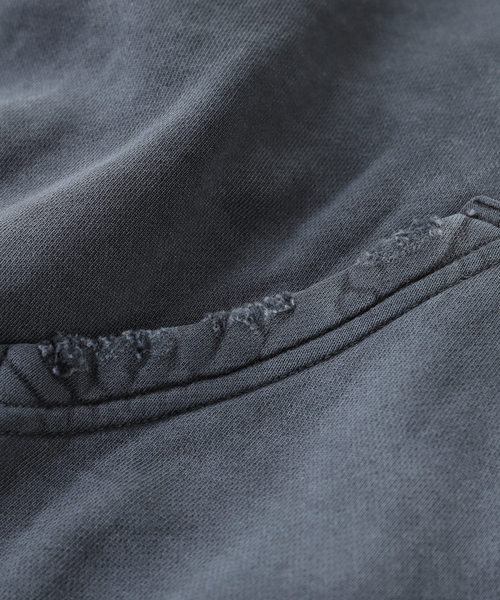 JOURNAL STANDARD(ジャーナルスタンダード)の「MOOJI MOOJI / ム―ジ ム―ジ OVERSIZE ZIP UP HOODIE AGED(パーカー・メンズ・ブラック/カーキ・LARGE/MEDIUM)」の5枚目の写真