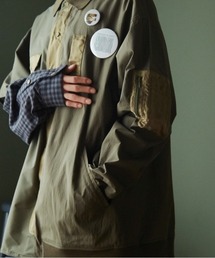 STOF（ストフ）の「STOF/ストフ/DOPE MIXTURE SHIRT JACKET（その他アウター）」