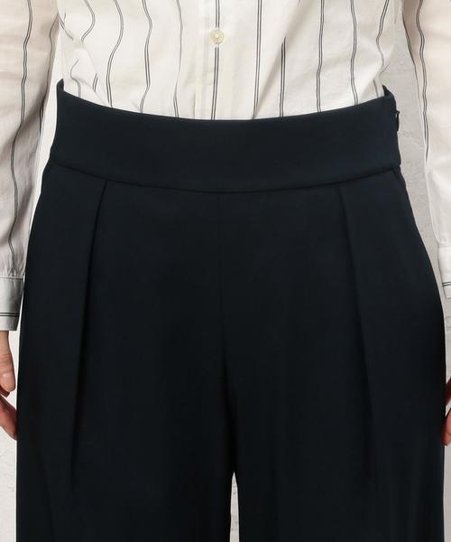 green label relaxing(グリーンレーベルリラクシング)の「CR monable WIDE パンツ◆(その他パンツ・レディース・ベージュ/ネイビー・36/38)」の6枚目の写真