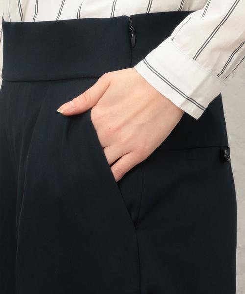 green label relaxing(グリーンレーベルリラクシング)の「CR monable WIDE パンツ◆(その他パンツ・レディース・ベージュ/ネイビー・36/38)」の11枚目の写真