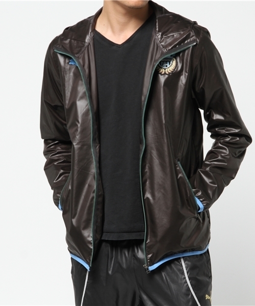PUMA（プーマ）の「フロンターレ ウーブンジャケット（ナイロン